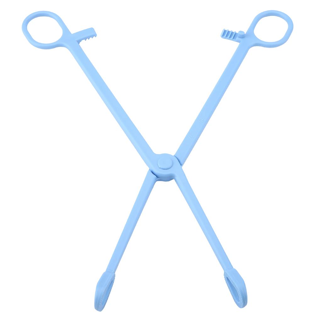 Blue Plastic Durable Useful Pet Clip for Snake Lizard Reptile Animal Food