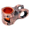 Mountain Bike Short Handlebar Stem 0 Degree Hollow Aluminum Alloy Bicycle Stem Part31.8x50mm 1.2x1.9in