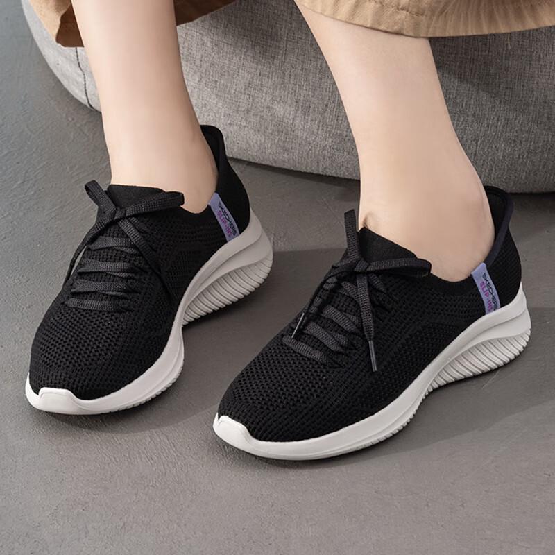 

Skechers Women s 150457-BLK Casual Walking Shoes US 5