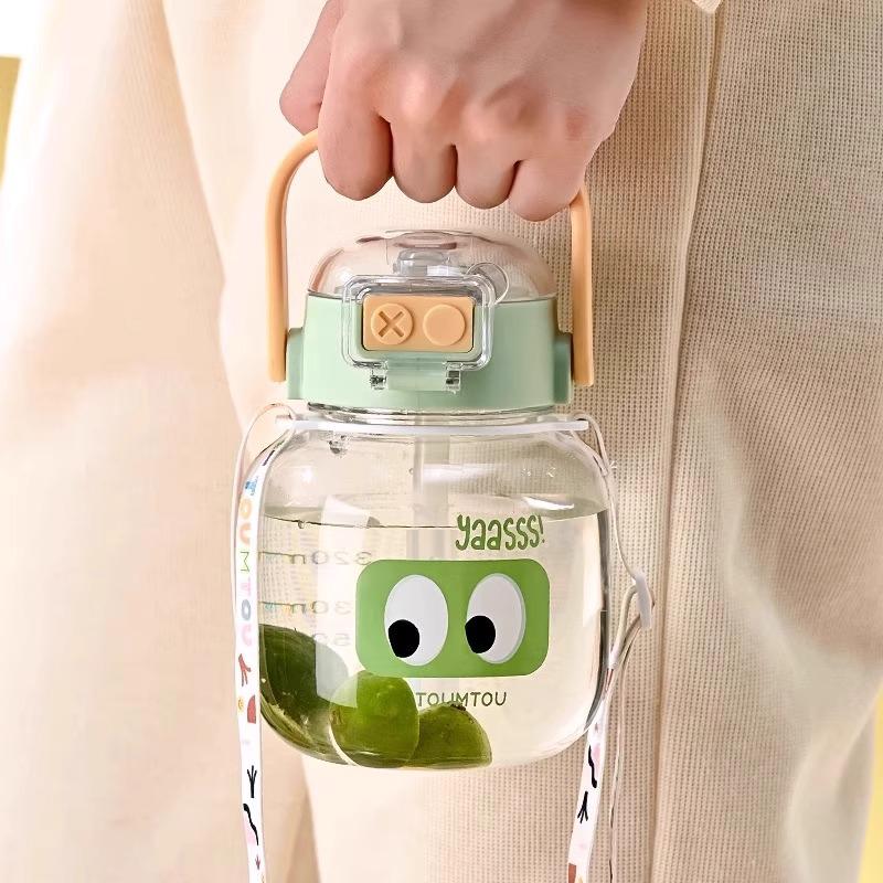 Newcomer Offer: Plastic Large Capacity Big Belly Cup - Portable Student & Kids Water Bottle with Free Shipping