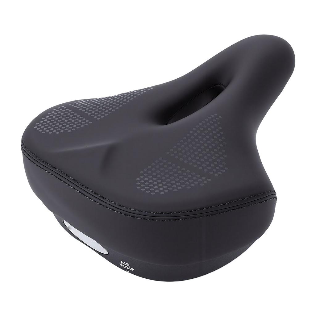 Bike Saddle with Shock Absorbing Balls Breathable Water Proof Anti Slip PU Bike Seat Inflatable Air Cushion for