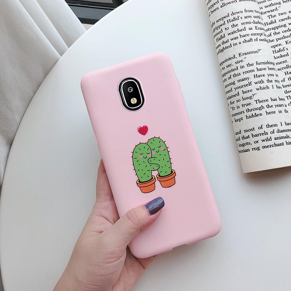 soft cover candy silicone phone case on for samsung galaxy j7 j5 j3 j 7 5 3 pro 2017 j330f j530f j730f case tpu back cover coque