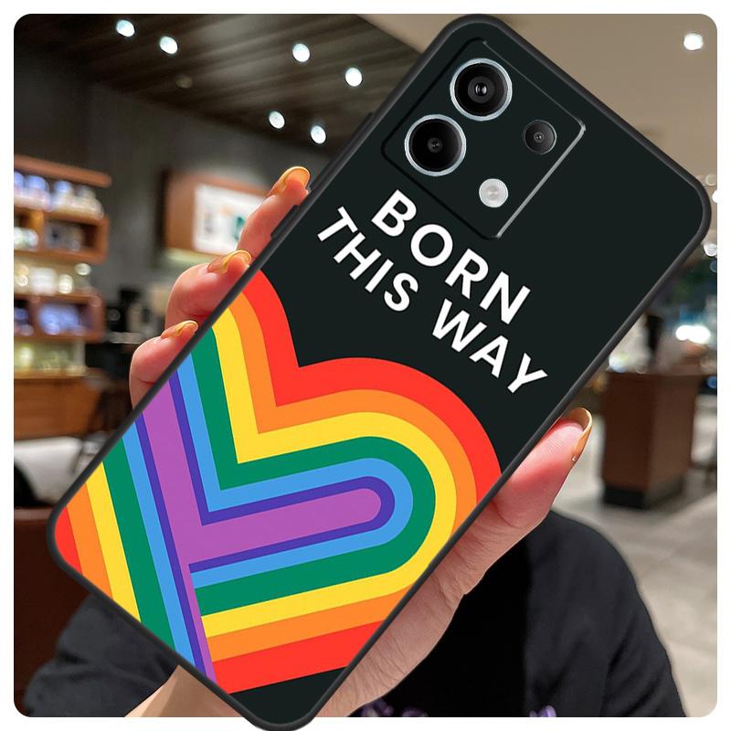 Gay Lesbian LGBT Rainbow Pride Case For Xiaomi Redmi Note 11 10 12 13 14 15 Pro Plus Cover For Redmi 15 15C 10C 12C 13C 14C