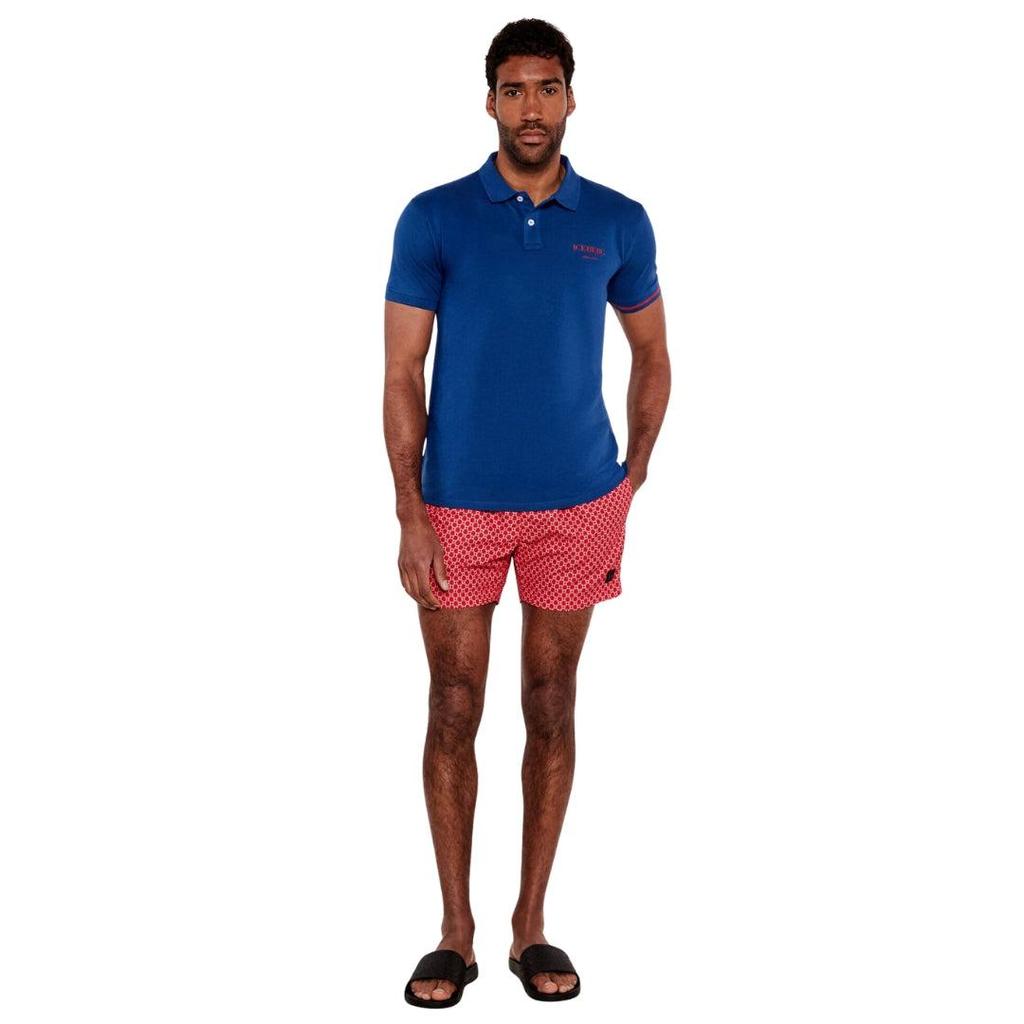 Ice Iceberg Mens Cotton Blend Polo Shirt
