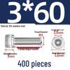304 Stainless Steel Hex Socket Head Cap Screws, M2-M10, Extended Length