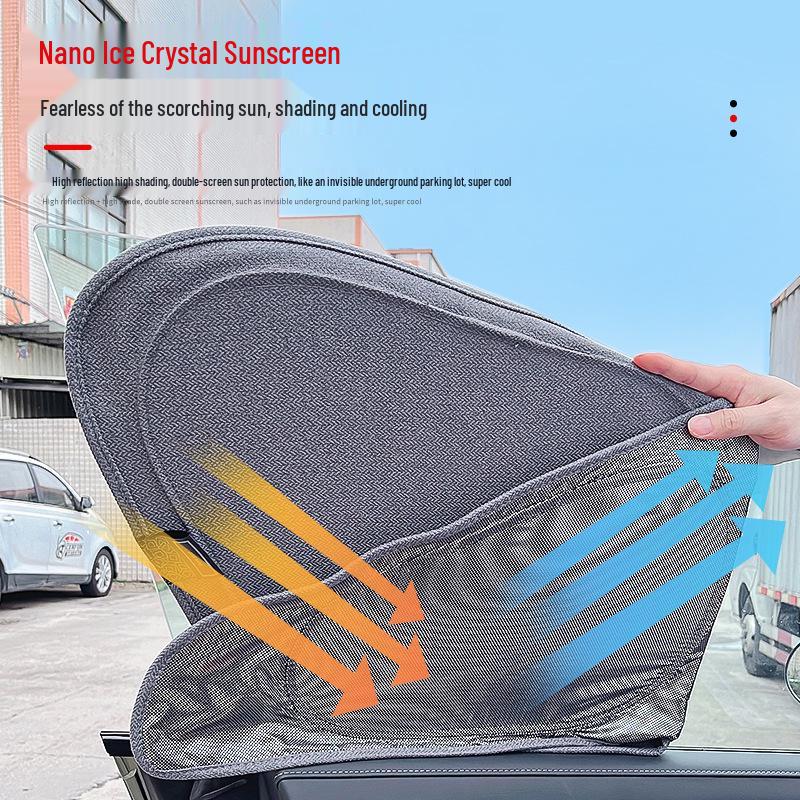 Xiaomi SU7 Dreifach geschützter Hitzebeständiger Undurchsichtiger Auto-Sonnenschutz