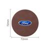 Badge Car Cup Coaster Waterproof Non-Slip Sift-Proof Spill Saucer For Ford F150 Focus Ranger Fiesta Transit Mustang Mondeo MK2 MK3 Fusion