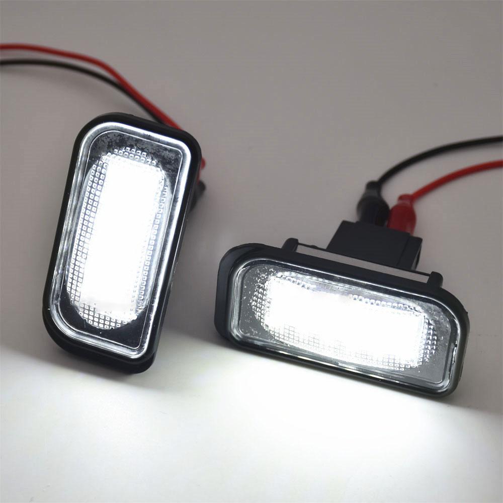 For 2004-2008 Chrysler Crossfire Xenon White LED License Plate Light Lamp 1 Pair