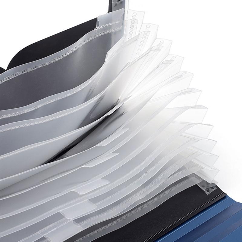 B5 Accordion Folder Expanding File Wallet Document Organizer Case Receipt Folder