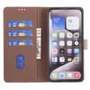 BINFEN COLOR BF33 For iPhone 16 Case RFID Blocking PU Leather Stand Phone Cover