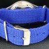 VINTAGE SEIKO 5 AUTOMATIC 6119C JAPAN MENS BLUE COLOR DIAL WATCH a709523-1