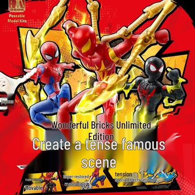 Marvel Spider-Man Infinity Building Blocks: Cosmic Heroes Blind Box Edition