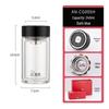 Double-Wall Heat-Resistant Glass Mug