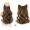 One-Piece Curly Clip-In Hair Extensions: High-Temperature Fiber for Enhanced Women's Volume