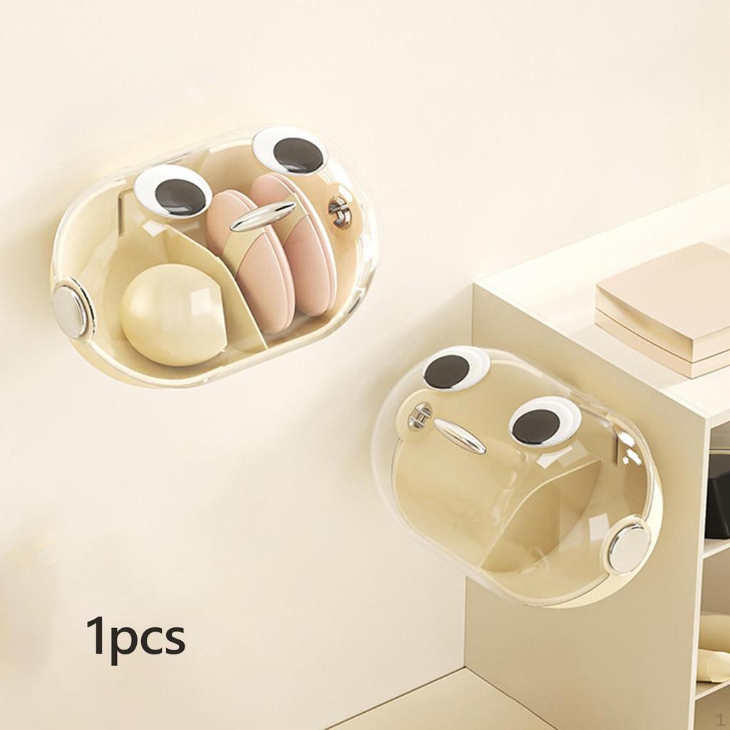 Blender Holder Case Makeup Sponge Wall Mounted Dustproof Powder Puff for
