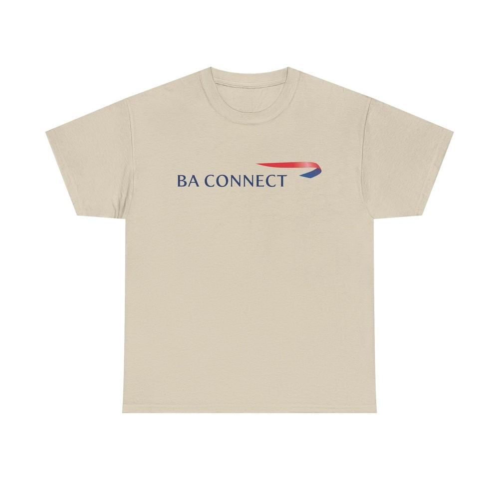 

BA Connect British Ribbon Logo Regional Airline Collectible T-shirt L
