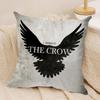 The CCrow Movie Cushion Cover Soft Plush Fabric DoubleSided Printed Sofa Cushion Cover for All Seasons Home Decor Gift