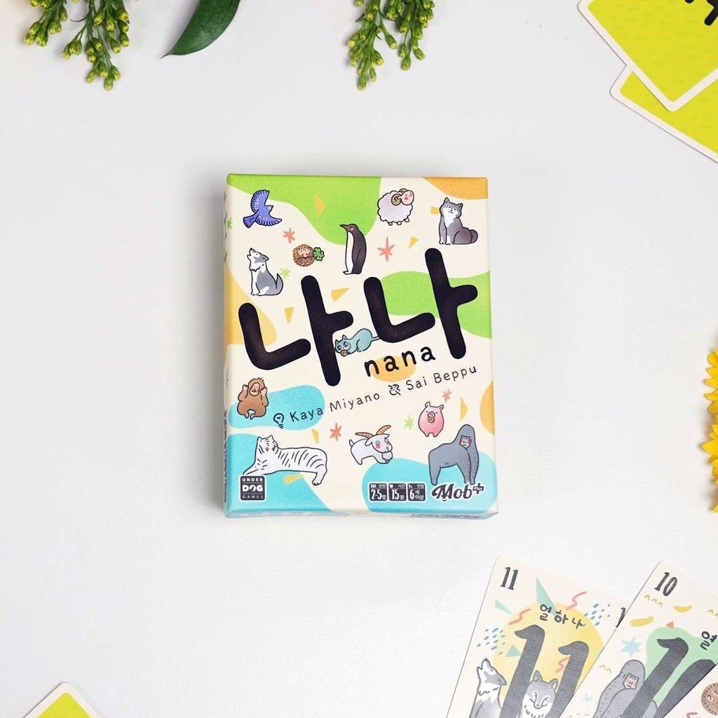 Nana Card Numbers Board Game