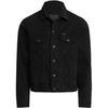 Polo Solid Slim Fit Single Breasted Long Sleeve Denim Jacket Men Jackets Black 710931548001