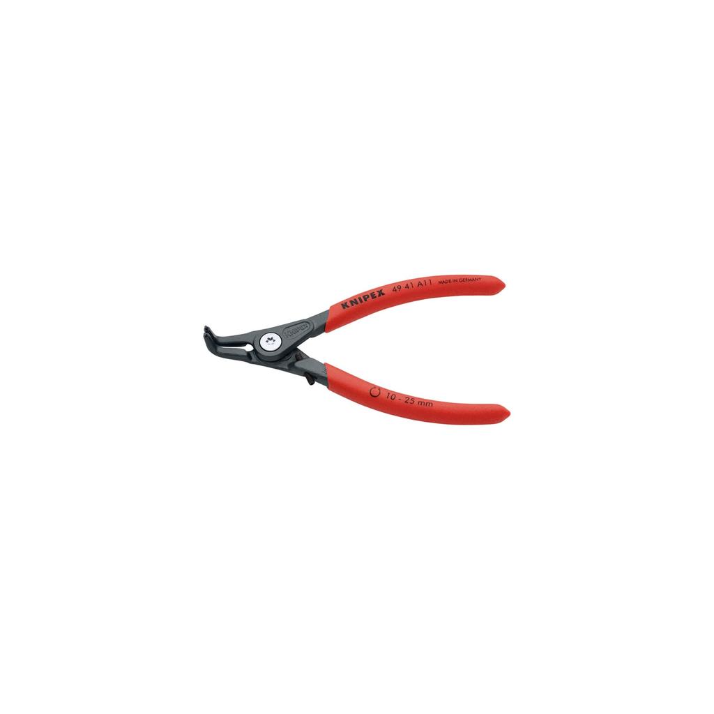 KNIPEX Shaft Precision Snap Ring Curved 4941-A11 Pliers, (Stocha)