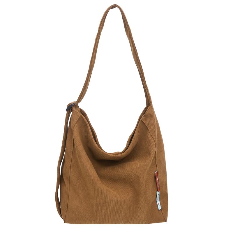 Crossbody Bag Women's Large Capacity Canvas Bag Student Class Commuter Shoulder Bag
