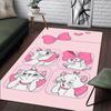 1pc Marie Pattern Area Rug Soft Flannel Floor Mat for Living Room,Office,Bedroom and Carpet,Sofa Coffee Table Floor Mat