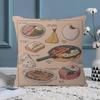 Studio G Hibli Treats Japanese Food Pillowcase Toon Gift Cushion Cover Bedroom Home Sofa Chair Seat Decor Pillow Case