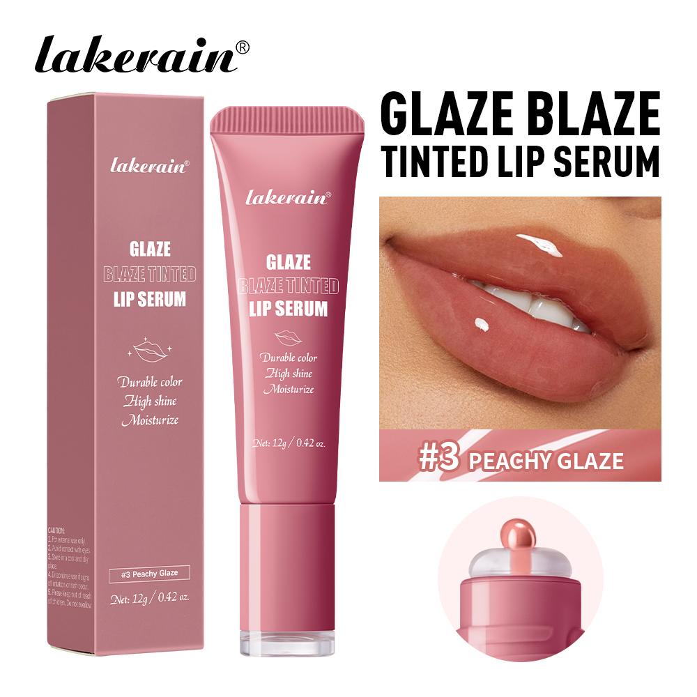 Xiaomi 6 Colors Lip Gloss Glowy Balm Tinted Lip Moisturizer Repairing Nourishing Lip Tint Glow Liquid Lip Gel Hydrating Lips Care