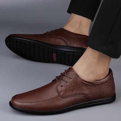 Herrenschuhe Leder Formelle Schuhe für Herren Oxfords Männlich Hochzeitsfeier Büro Geschäftsschuh