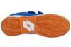 Lotto Pacer K, scarpe da calcio indoor blu da ragazzo