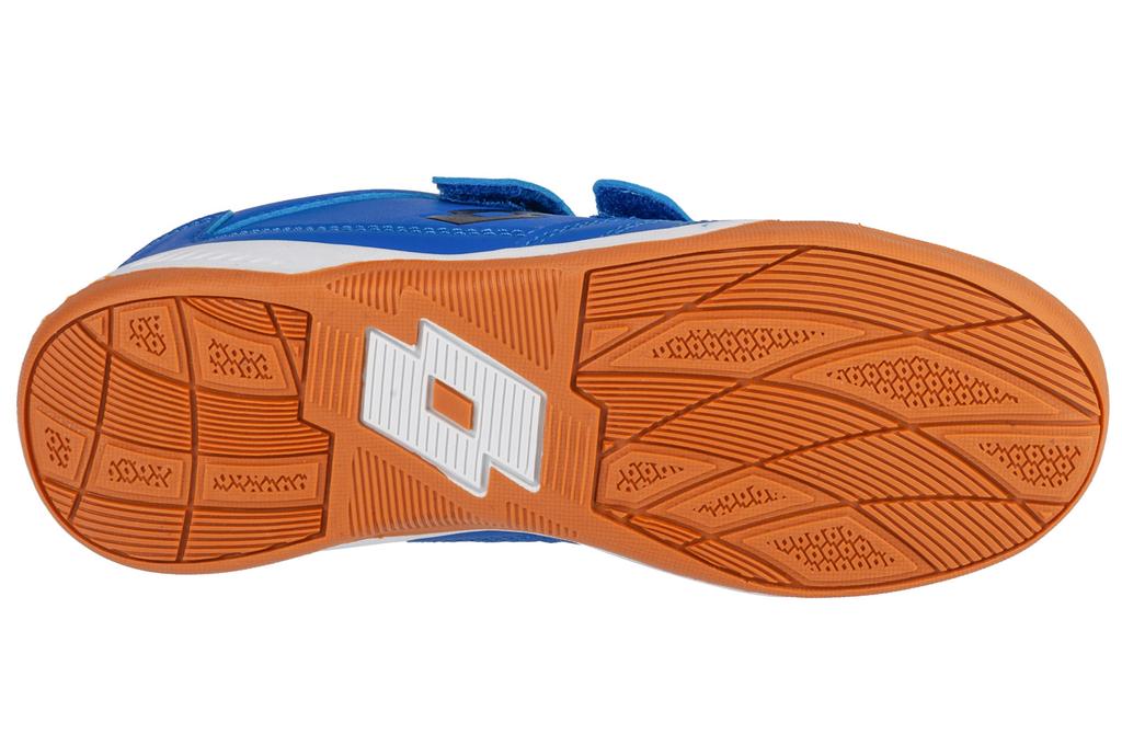 Lotto Pacer K, scarpe da calcio indoor blu da ragazzo