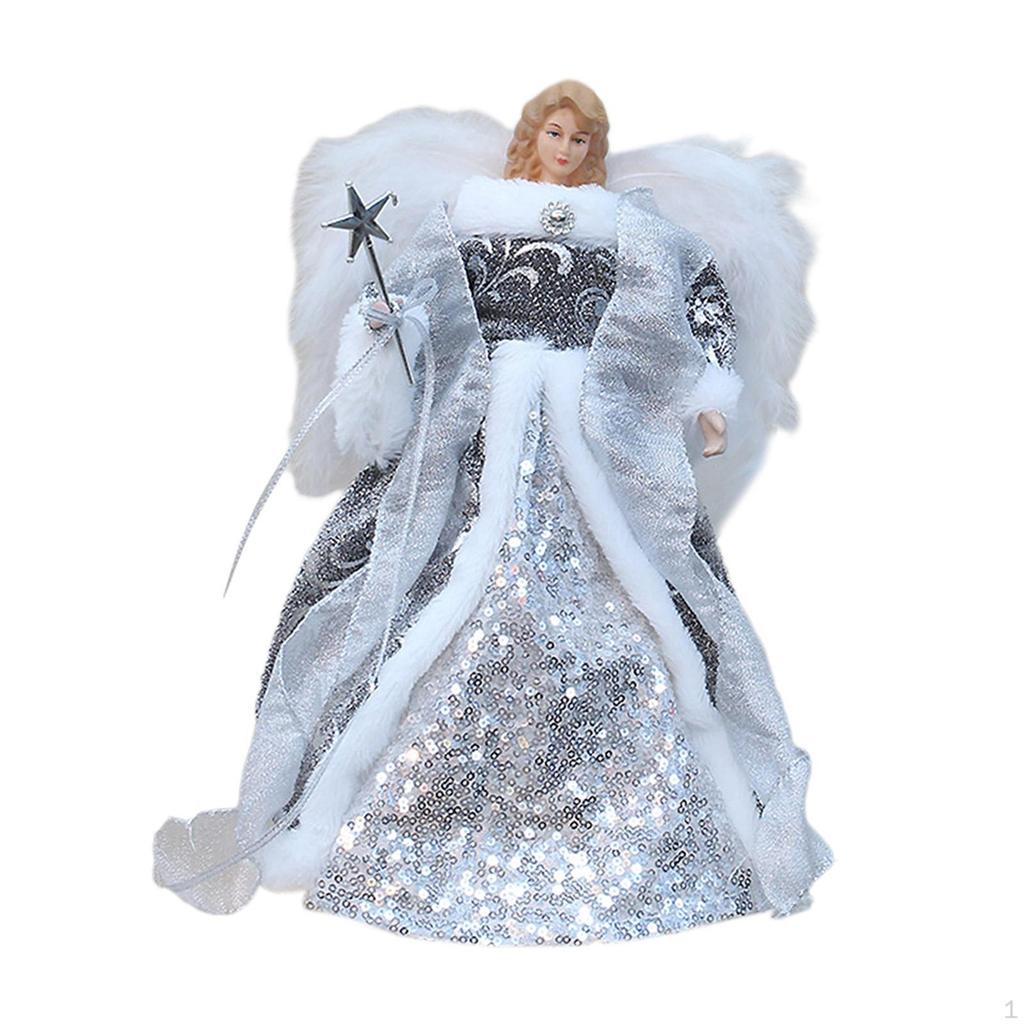 Angel Tree Topper - Festive Home