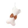 Exquisite Xmas Tree Ornament Portable Candy Stockings Creative Dog Bone Christmas Ornament  Gift