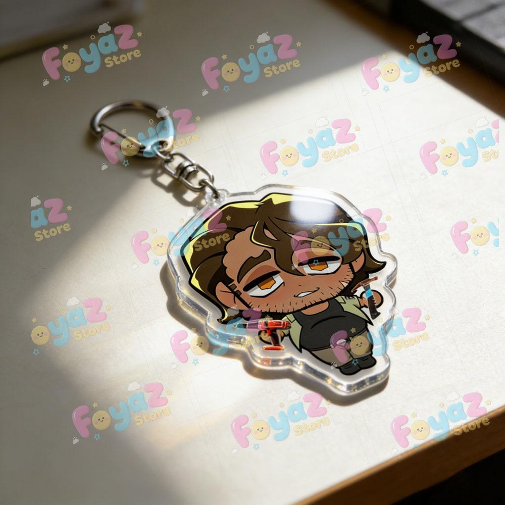 

Anime Chibi YKMET Keychain Accessories Bag Keyrings Jewelry Manga Game Fans Gifts