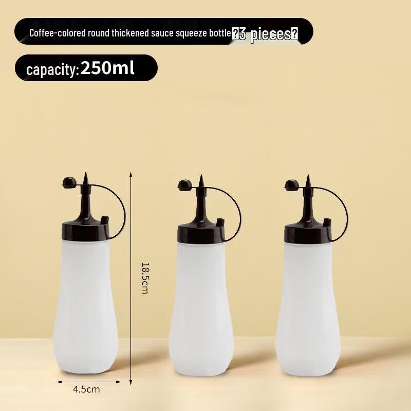 Food-Grade Plastic Squeeze Sauce Bottle