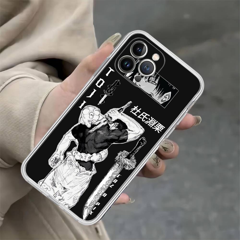 

J-Jujutsu Toji Kaisen F-Fushiguro For IPhone 17 16 16e 15 14 13 12 11 Pro Max Mini Plus Phone Case iPhone 16