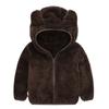 Chlidren Boys Girl Winter Coats Jacket Kids ZipThick Ears Snow Hoodie Clothes