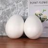 GANAZONO Easter Eggs 2pcs White Craft Eggs Smooth Easter Craft Foam Eggs Foam Balls for Spring Easter Christmas DIY Decoration 20cm Kids Outdoor Toys