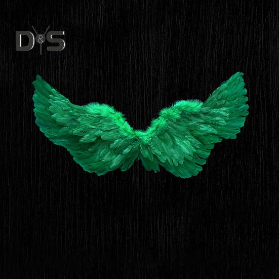 Kids Angel Wings Girls Princess Costume Adjustable Feather Fairy Wings Cosplay Stage Performance Prop for Halloween Parties