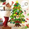 DIY Felt Christmas Tree Ornaments 2025 Navidad Home Decor Santa Claus Xmas Kids Gifts New Year Holiday Decoration