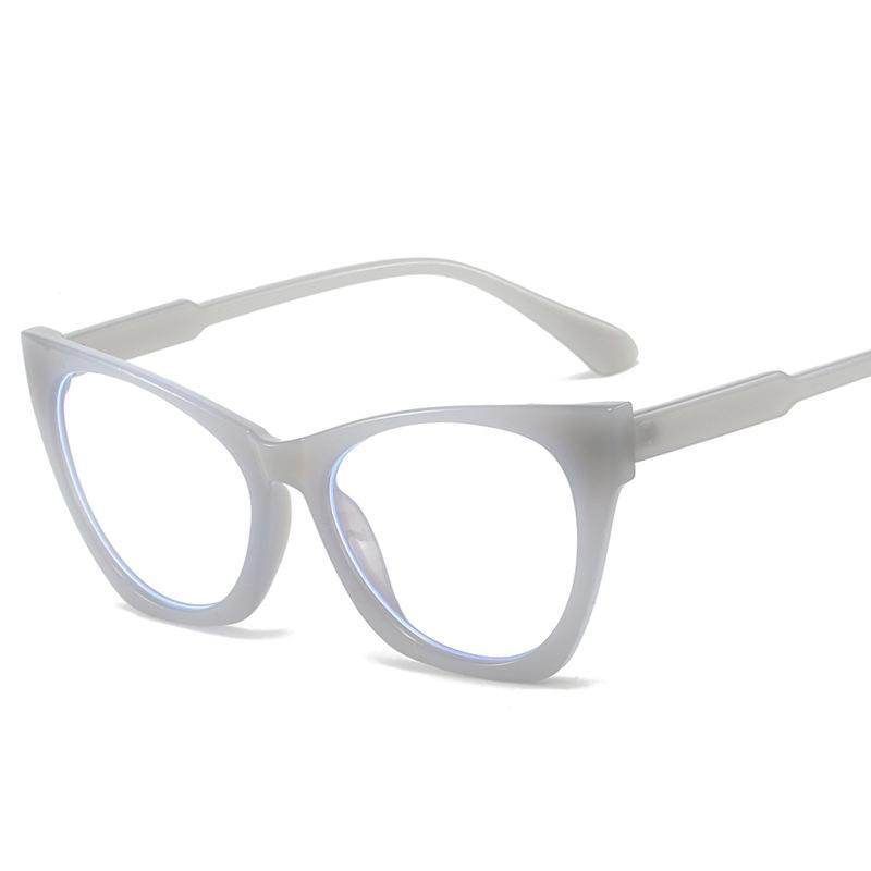 Cat Eye Shape Glasses Frame for Women European American Style Eyeglasses Fashion Stylish Anti Blue Light Computer Glass