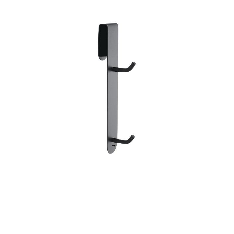 Punch-free Over Glass Door Towel Rack Rust-proof Bathrobe Hanger Shower Door Back Hook  Kitchen