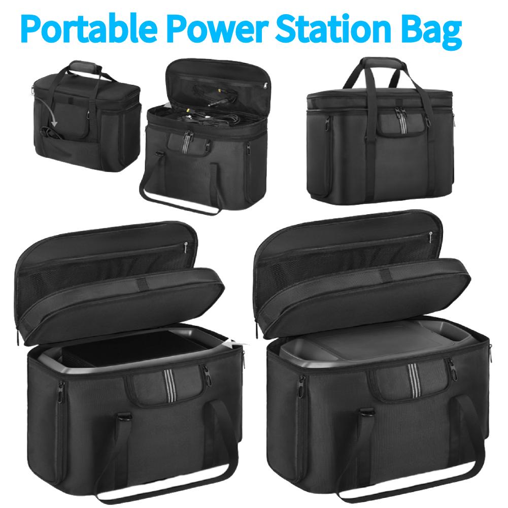 Carrying Case Travel Carrying Bag Dustproof Travel Storage Bag Protective Case for Ecoflow Delta 3 Plus/Solar Generator Delta 2