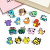 Anime Pokemon Badge Pack Jewelry Gengar Pikachu Enamel Pins Backpack Accessories Cute Brooches for Kids Christmas Gifts