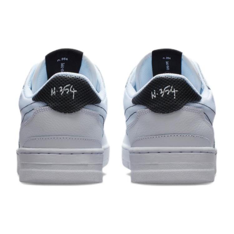 Nouvelles Chaussures de Skate Décontractées Basses Nike Squash Type Blanc Noir CT2922-100