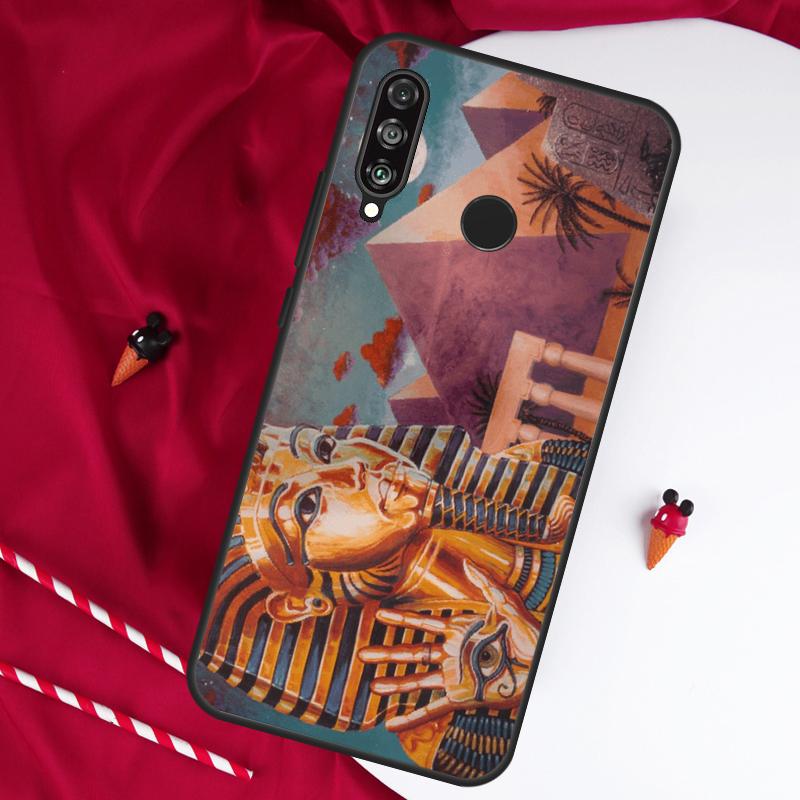Sacred Eye of Horus Egypt Fresco For Huawei Nova 5T 12s 12i 11i Y90 Y70 Y60 Y61 Y91 Y72 9 10 SE P20 P40 Lite P60 P30 Pro Case