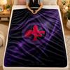 Flannel BlanketFiorentina FC Warm Soft Throw Blanket for Indoor Sofa Bed Living Room Use