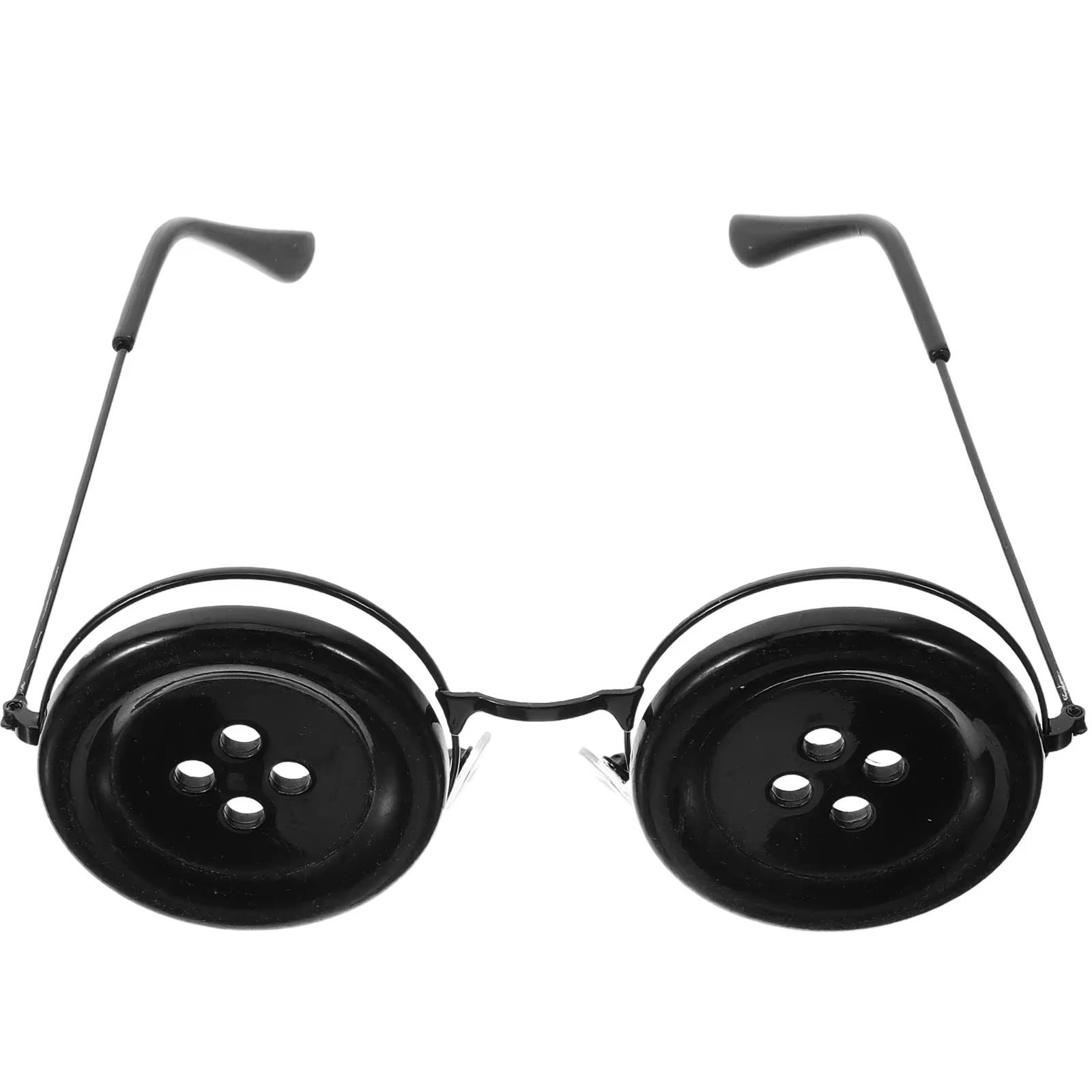 

Нередс 1 шт. Глаза-пуговицы Очки Костюм Матери-призрака Аксессуары Новинка Забавные очки для украшений на Хэллоуин