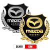 Für 8 4 2 6 323 626 RX7 RX8 Faltbar CX3 BN Atenza Autoemblem Aufkleber Auto 3D Metallemblem Abziehbild Äußere Styling-Zubehör