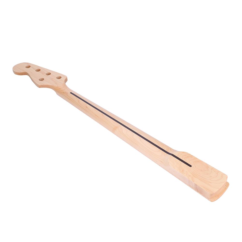 21 Fret Maple Electric 5string Bass Neck For Fender JB Jazz Part Replacement Instrument